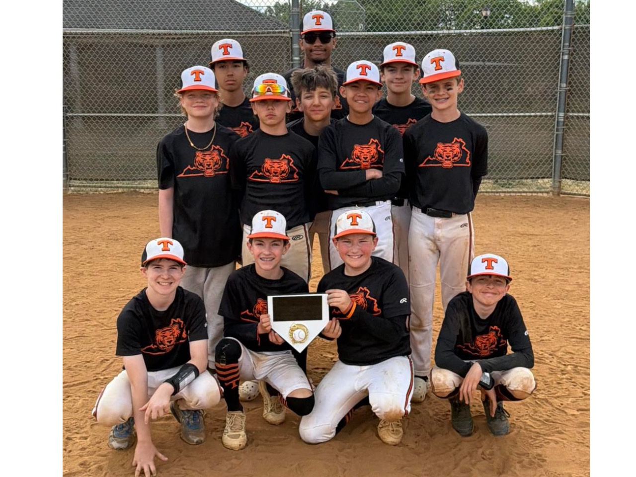Rawlings Tigers NOVA 11U team photo